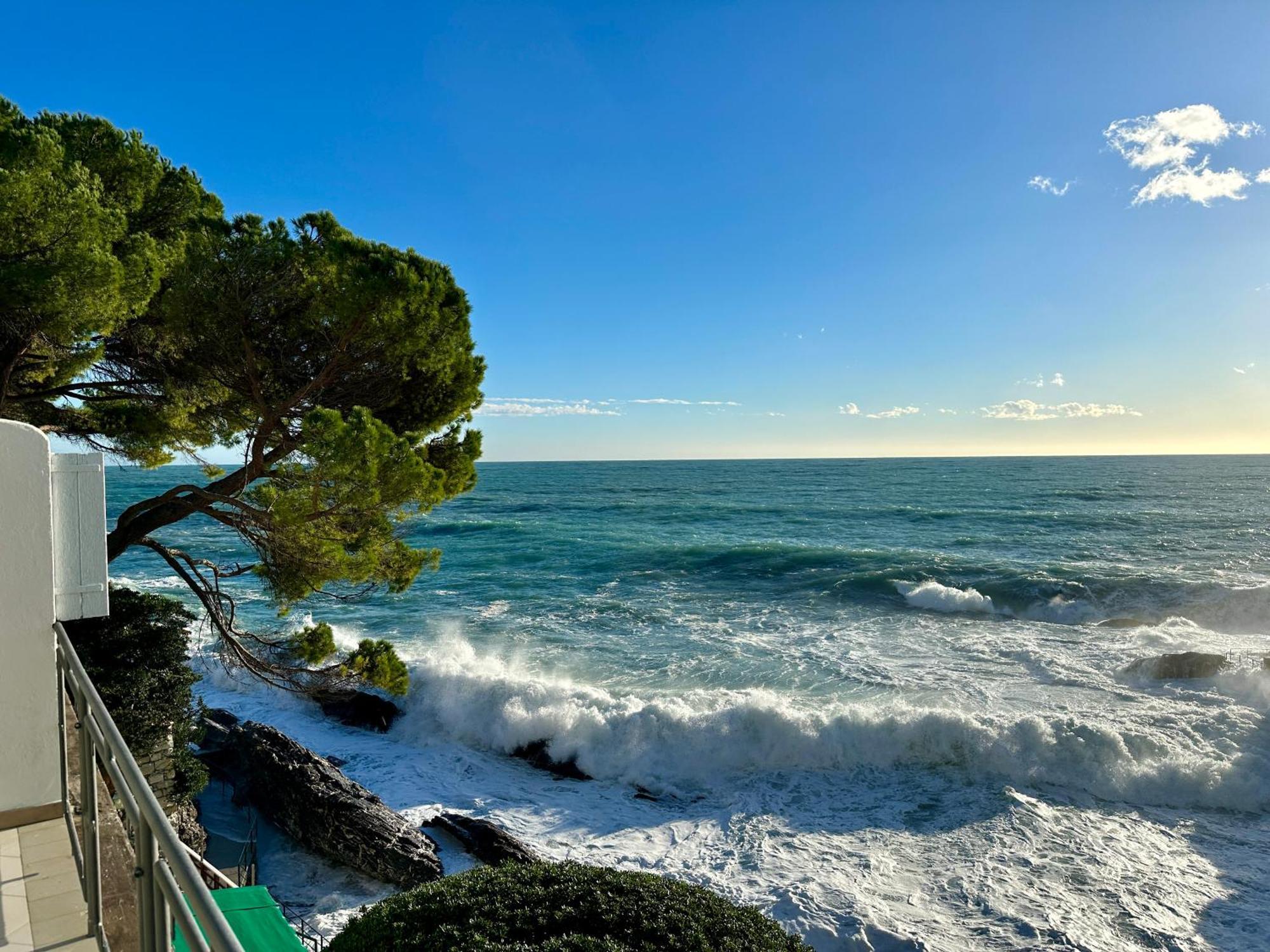 Ferienwohnung La Terrazza Sul Mare Zoagli Exterior foto