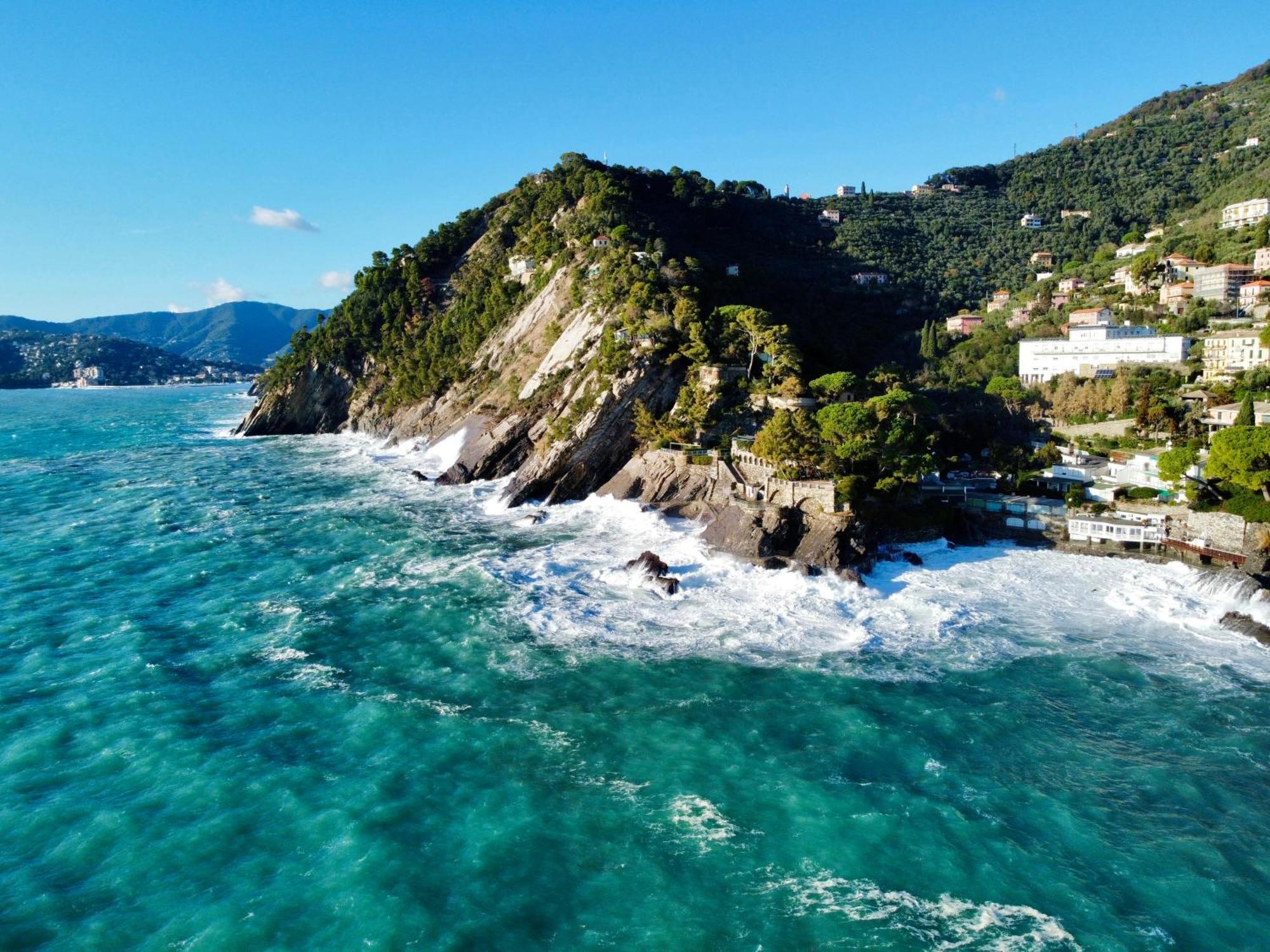 Ferienwohnung La Terrazza Sul Mare Zoagli Exterior foto