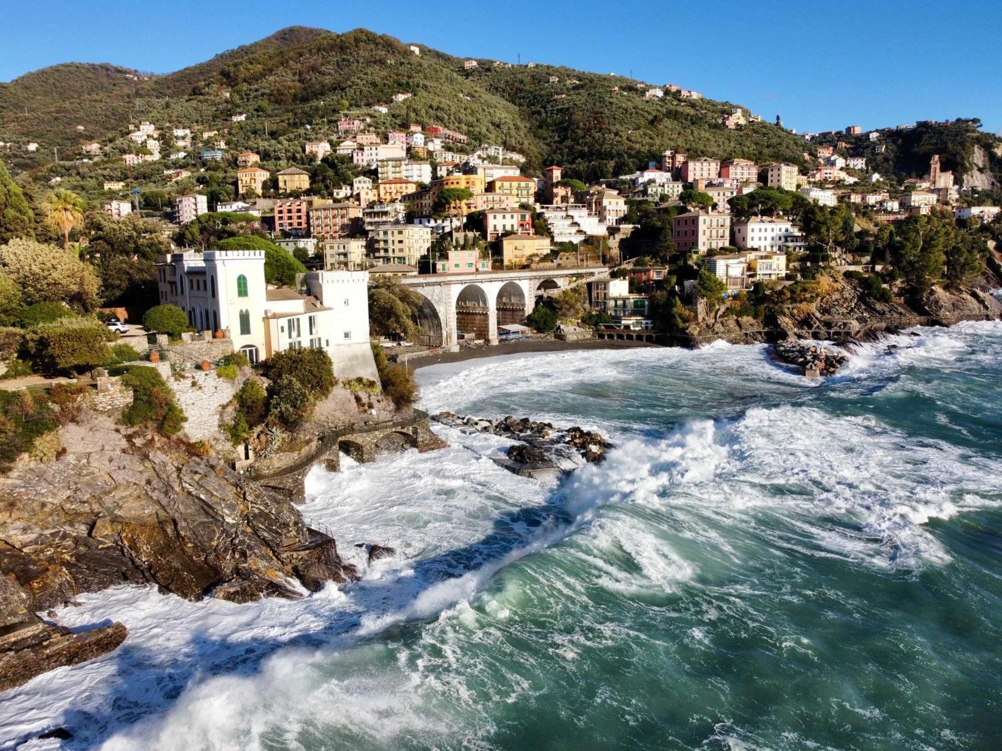 Ferienwohnung La Terrazza Sul Mare Zoagli Exterior foto